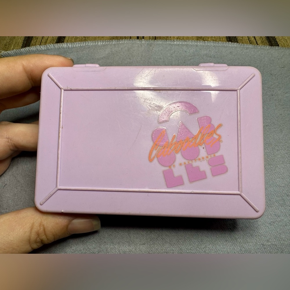 Caboodles Pink Jewelry Organizer with Whimsical Poodle Design